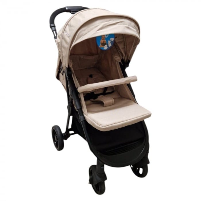 Carucior Nou-Nascuti BABY CARE PRO YK78 – Pliabil, Maner Reversibil Bej [4]