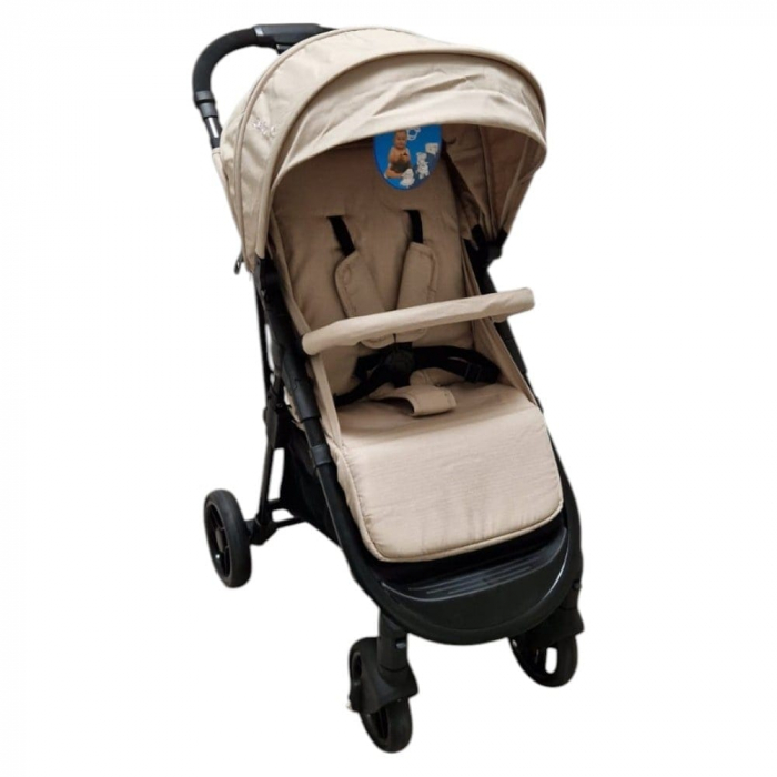 Carucior Nou-Nascuti BABY CARE PRO YK78 – Pliabil, Maner Reversibil Bej [5]