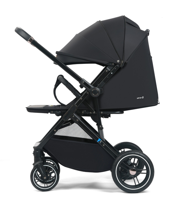 Carucior Sport Q1, Negru, Maner Reversibil, Pozitie Somn [2]