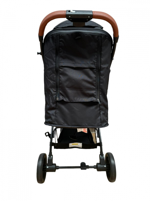 Carucior Sport Tip Troller cu Husa de Picioare Spatar Reglabil Negru [11]