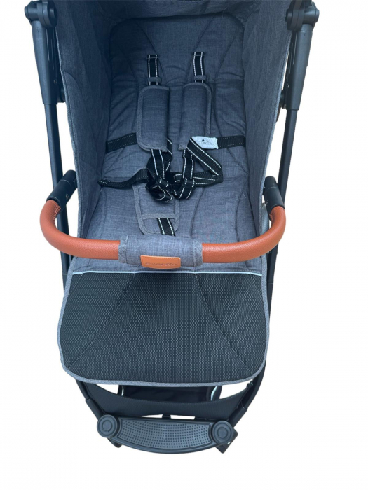 Carucior Sport Tip Troller cu Husa de Picioare Spatar Reglabil Gri [7]