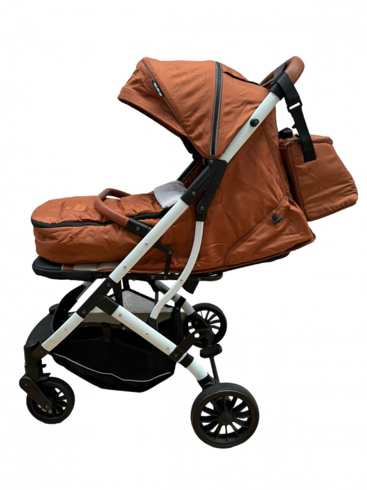 Carucior Sport Tip TroCarucior Sport Tip Troller cu Sac de Dormit si Geanta pentru Accesorii Bebelusi Maroer cu Sac de Dormit si Geanta pentru Accesorii Bebelusi Kaki [3]