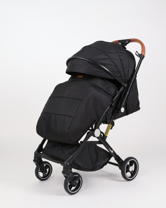 Carucior Sport Troller, pliabil, pozitie somn, 7 kg Negru [4]
