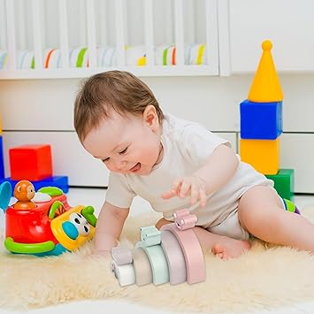 Jucarie de echilibru si stivuire tip Montessori [2]