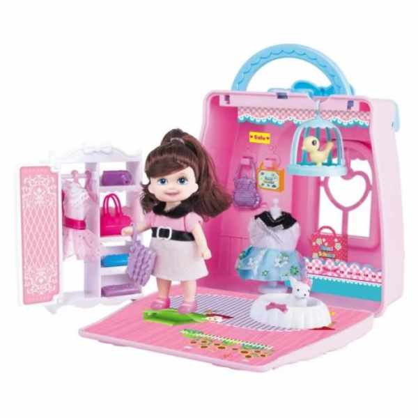 Casuta de papusi  transformabila Handbag Play House [2]