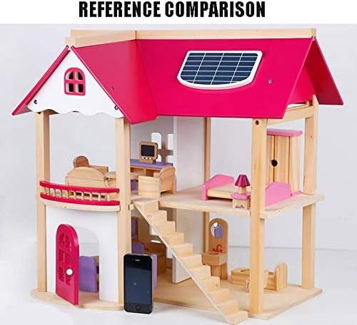 Casuta din Lemn Papusi cu Accesorii Pink House [3]