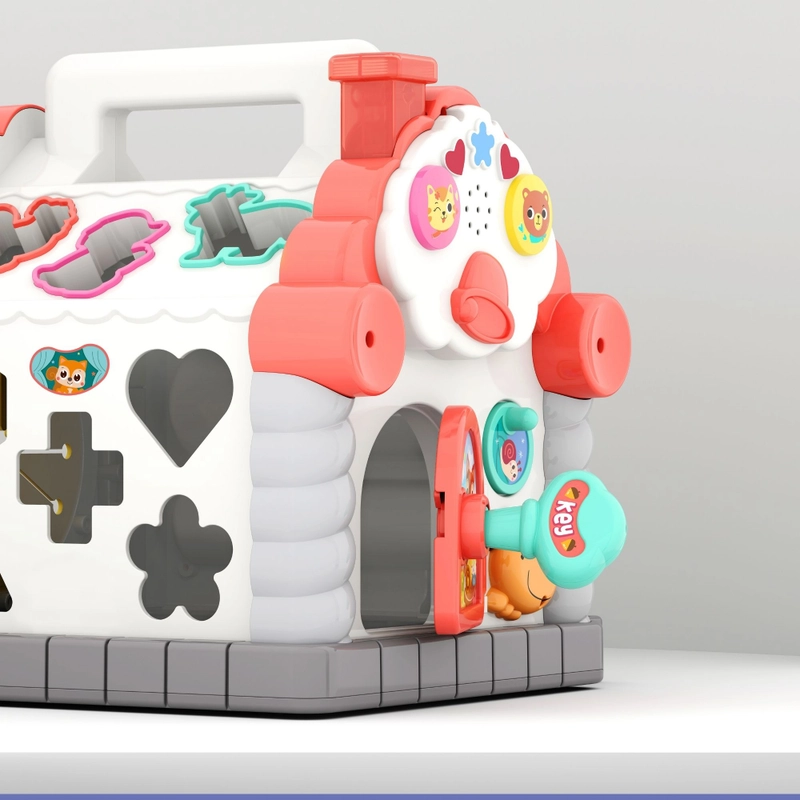 Casuta Muzicala Interactiva cu Multiple Activitati Hola Toys [6]
