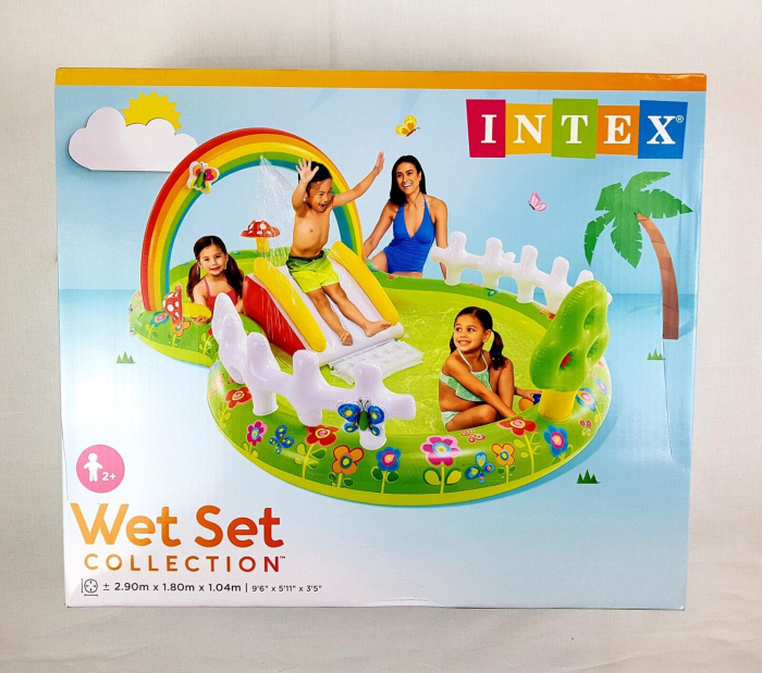 Centrul de Joaca pentru Piscina Intex cu Tobogan de Apa [6]