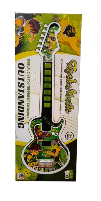 Chitara de Jucarie Ben 10 – 79 cm, pentru Copii [2]
