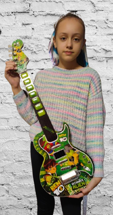 Chitara de Jucarie Ben 10 – 79 cm, pentru Copii [1]