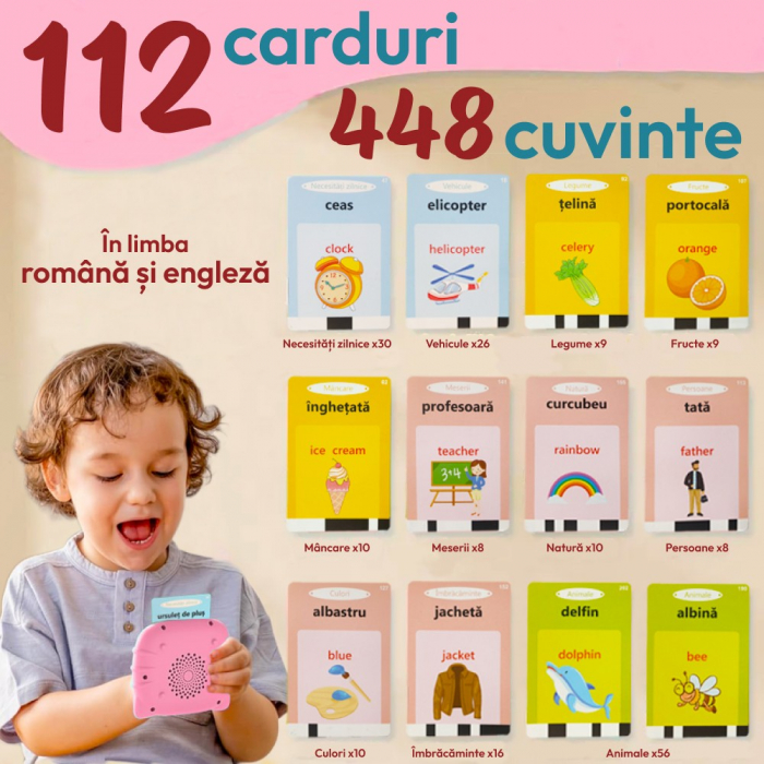 Cititor carduri copii Limba Romana si Engleza [5]