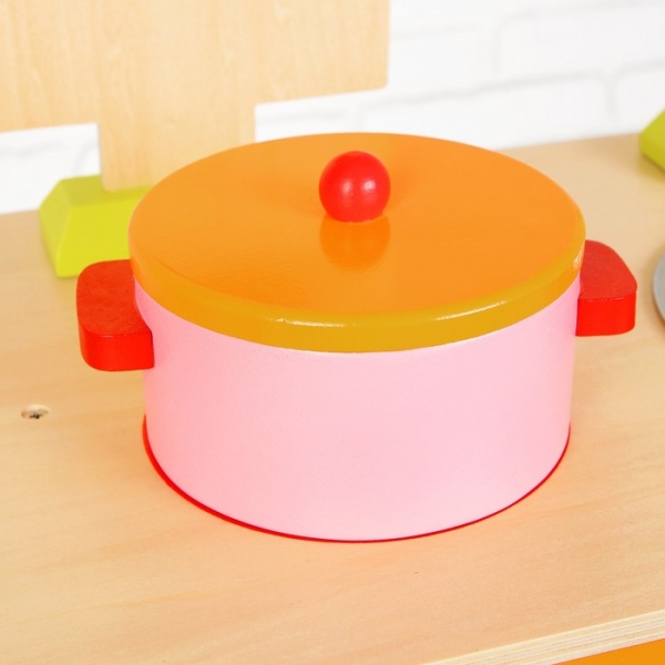 Bucatarie de Lemn Copii Clasica cu Accesorii [9]