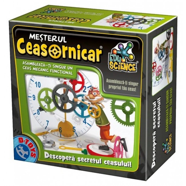 Set asamblare ceas - mesterul Ceasornicar- joc educativ [1]