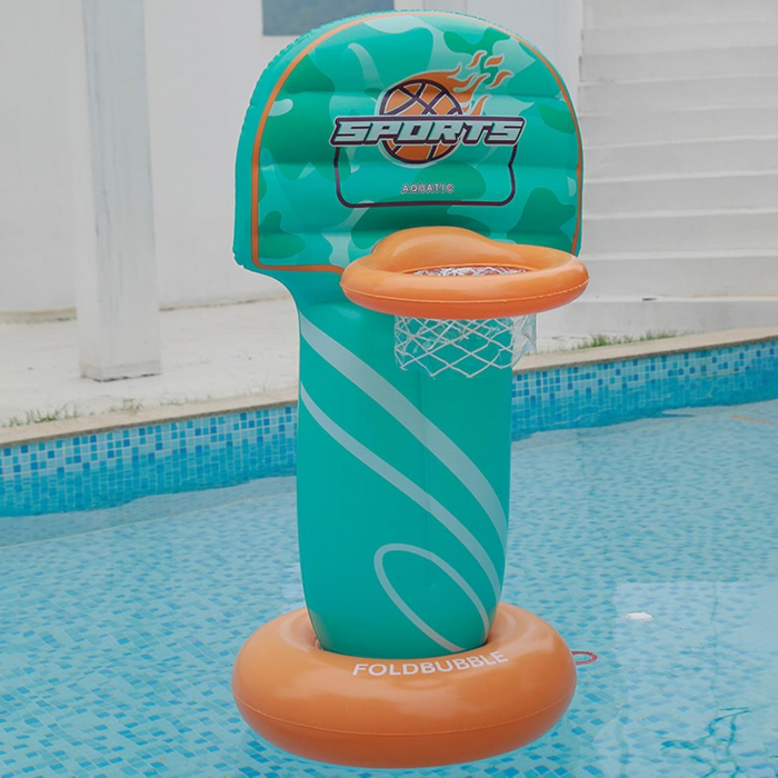 Cos de Baschet Gonflabil Multifunctional pentru Piscina – Jucarie de Vara [1]
