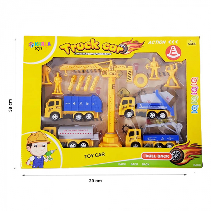 Set Masinute de Jucarie Vehicole de Constructie [3]