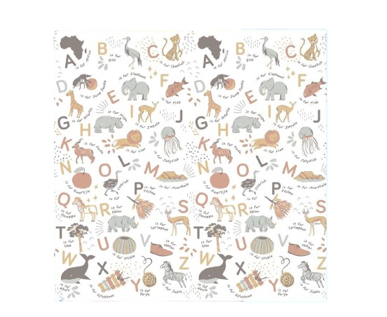 Covor Pliabil cu 2 fete 180 x 200 cm cu termoizolant XPE  Panda [2]