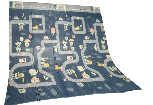Covor Pliabil Termoizolant din Spuma XPE Educativ Girafa cu masuratoare 180x200 cm [4]