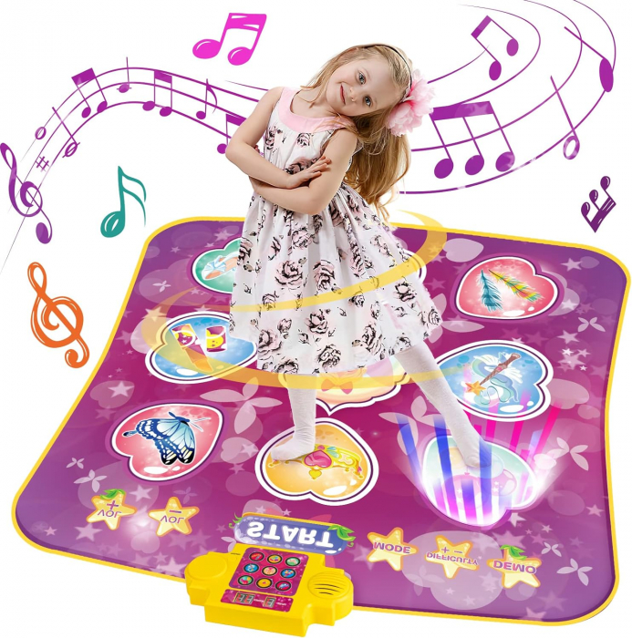 Covoraș de joc muzical electronic Roz [3]