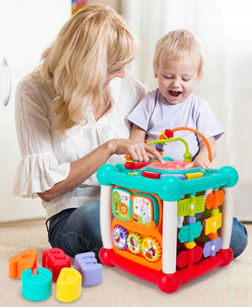 Cub interactiv muzical bebe cu bluetooth Melody [4]
