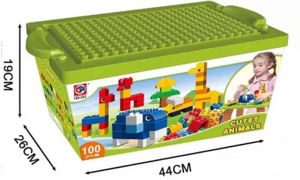 Masuta constructie tip duplo 100 piese mari [2]
