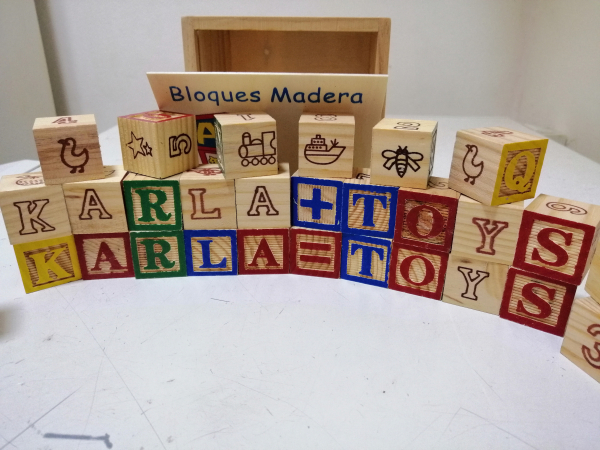 Cuburi Lemn Abc Litere si imagini [4]