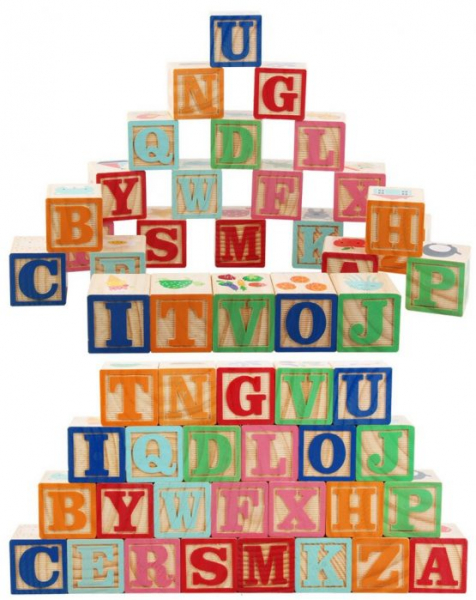 Cuburi Lemn Abc Litere si imagini [2]