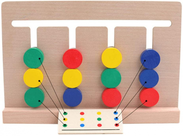 Joc Lemn Asociere Color Match [5]