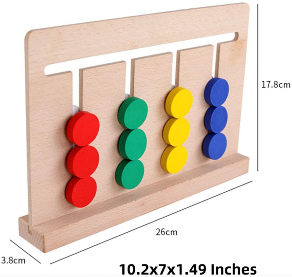 Joc Lemn Asociere Color Match [8]
