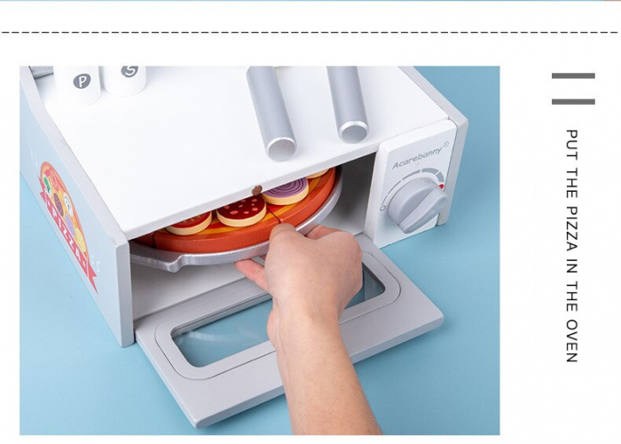 Cuptor de Pizza din Lemn cu Accesorii [6]