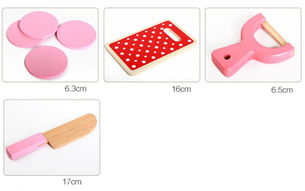 Set de legume si fructe de feliat cu magnet cu cutie [7]