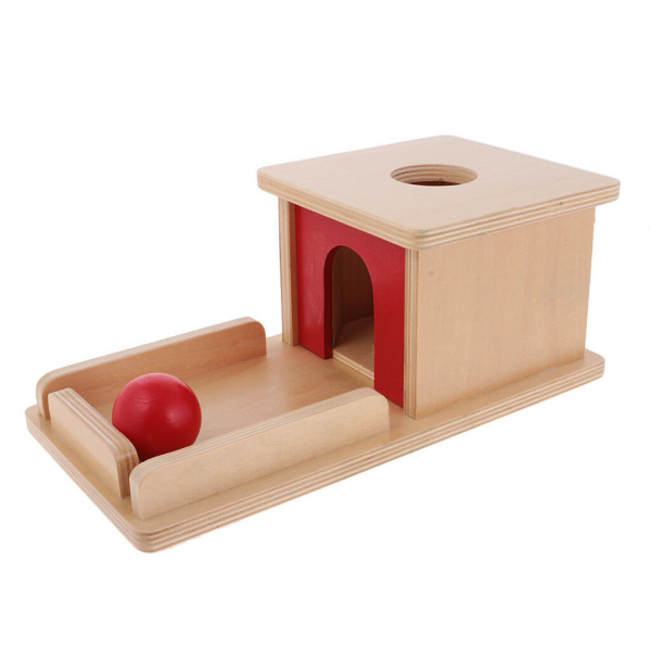 Joc de Lemn Montessori Cutia Permanentei cu bila [5]