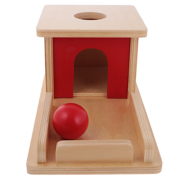 Joc de Lemn Montessori Cutia Permanentei cu bila [2]