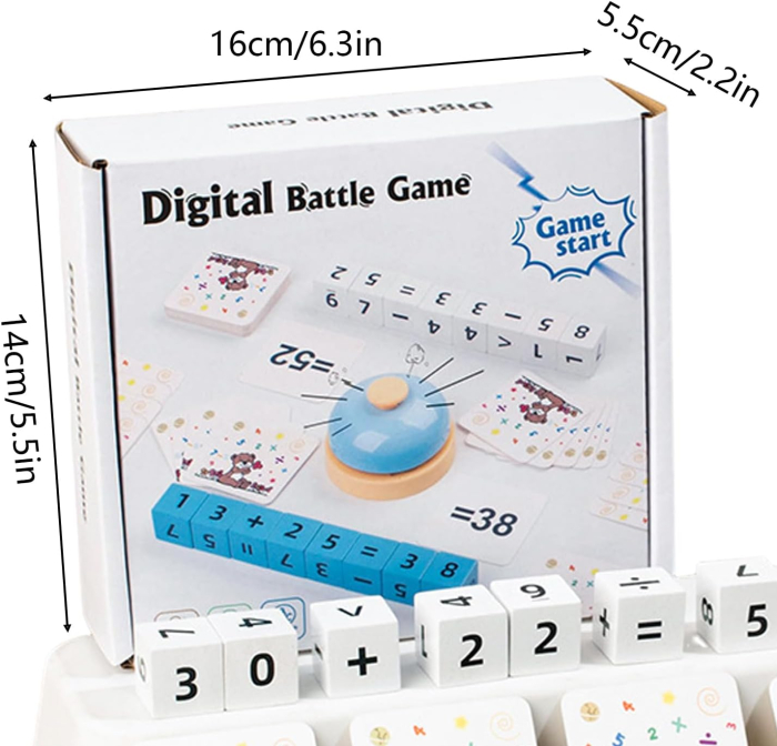 Digital Battle Game — Joc Matematic Competitiv cu Cuburi si Clopotel [3]