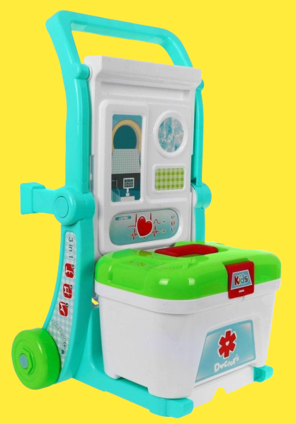 Set Trusa doctor 3 in 1 troler Little Doctor [3]