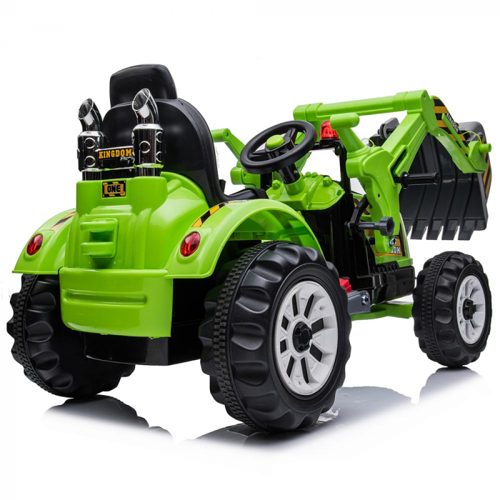 Excavator copii Electric Tractor cu Cupa 12V [5]