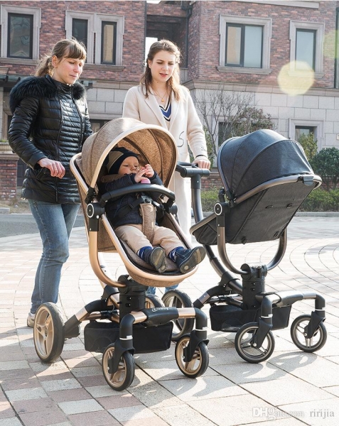 Carucior copii Transformabil 2 in 1 rotativ  360' Baby Care [10]