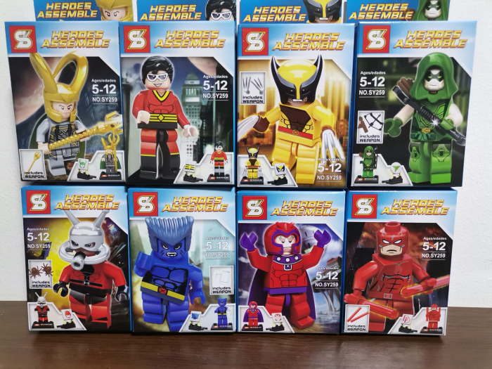 Set 8 Figurine tip Lego Super Eroi Marvel [3]