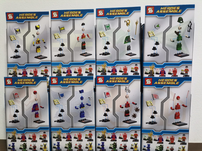 Set 8 Figurine tip Lego Super Eroi Marvel [5]