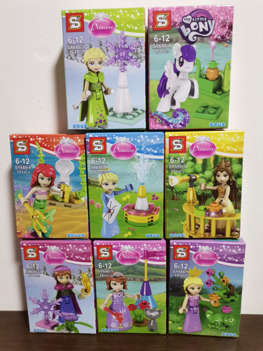 Set 8 Figurine tip Lego Printese [1]