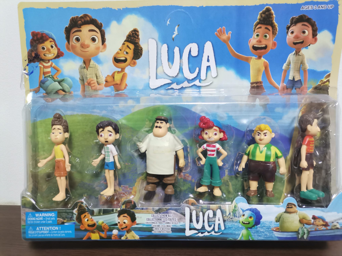 Set 6 Figurine cu personajele din Luca [2]
