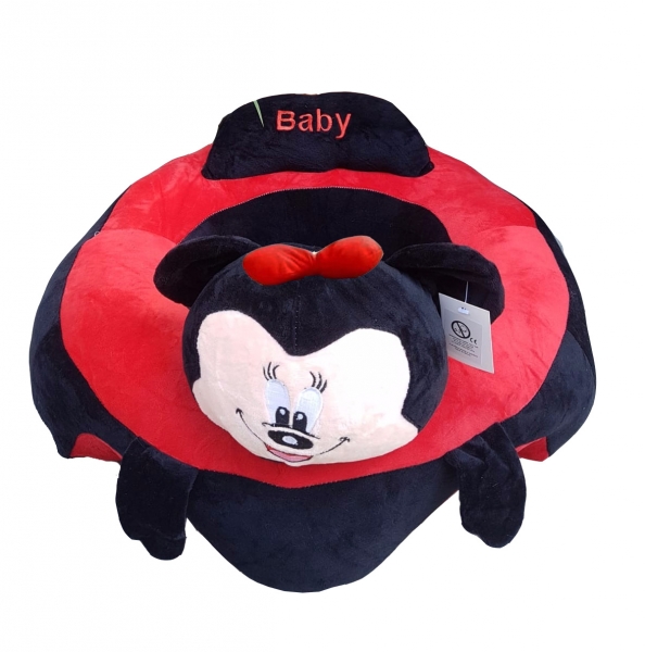 Fotoliu bebe Sit up  din plus Mickey Mouse  Minnie Mouse Mare [2]