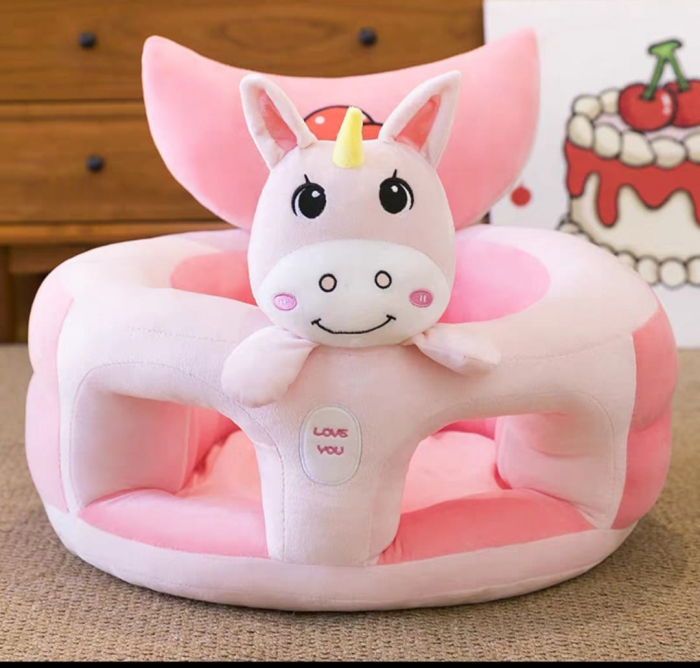 Fotoliu Bebelusi din Plus Sit Up pentru Bebelusi Love You Unicorn [2]