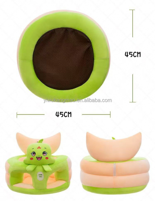 Fotoliu Bebelusi din Plus Sit Up pentru Bebelusi Love You Unicorn [3]