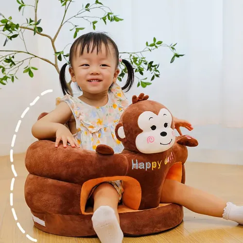 Fotoliu din Plus Bebe Sit Up Happy Day Maimuta [4]
