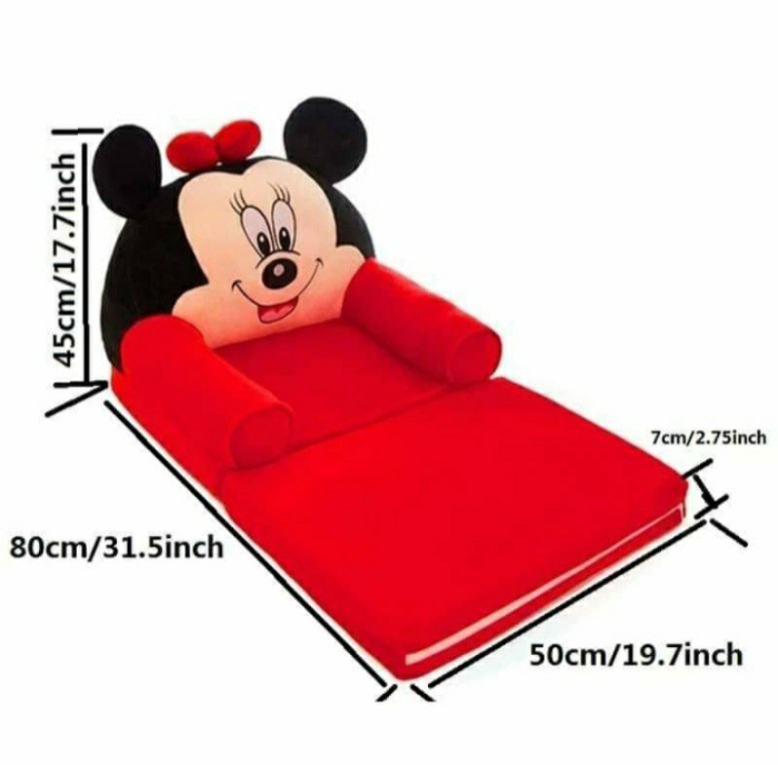 Fotoliu Extensibil din Plus pentru Copii Mickey Mouse 80 cm [3]