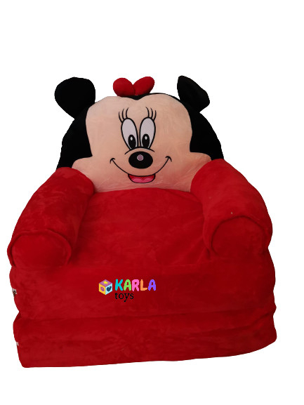 Fotoliu Extensibil XXL Mickey Mouse din plus 120 cm - Minnie Mouse [2]