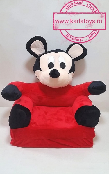 Fotoliu Extensibil Mickey Mouse din plus 3D 80 cm [2]