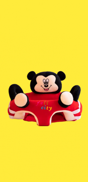 Fotoliu Plus Bebe sit up Mickey  Minnie Mouse cu Jucarii [6]