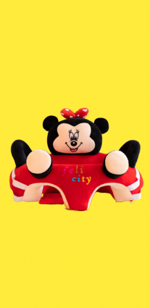 Fotoliu Plus Bebe sit up Mickey  Minnie Mouse cu Jucarii [5]