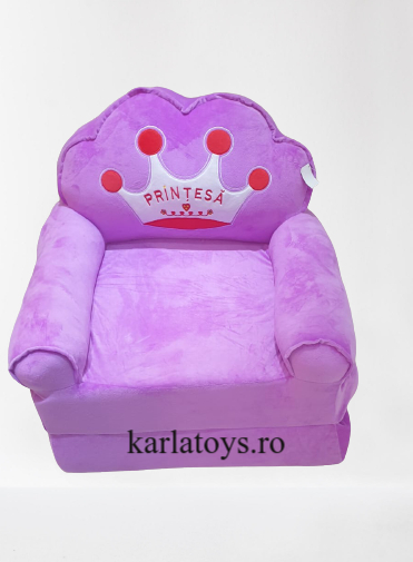 Fotoliu Plus extensibil Jumbo Princess Print 130 cm [2]